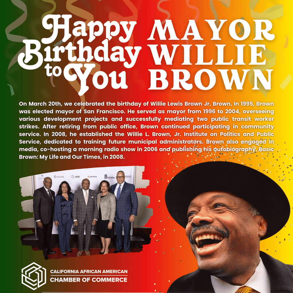 Happy Birthday to You Mayor Willie Brown